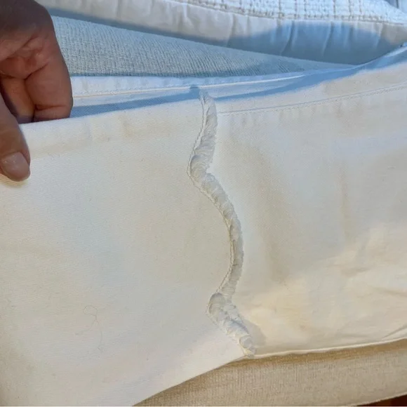 NWT J. McLaughlin white Jeans SZ 12 - Picture 5 of 8